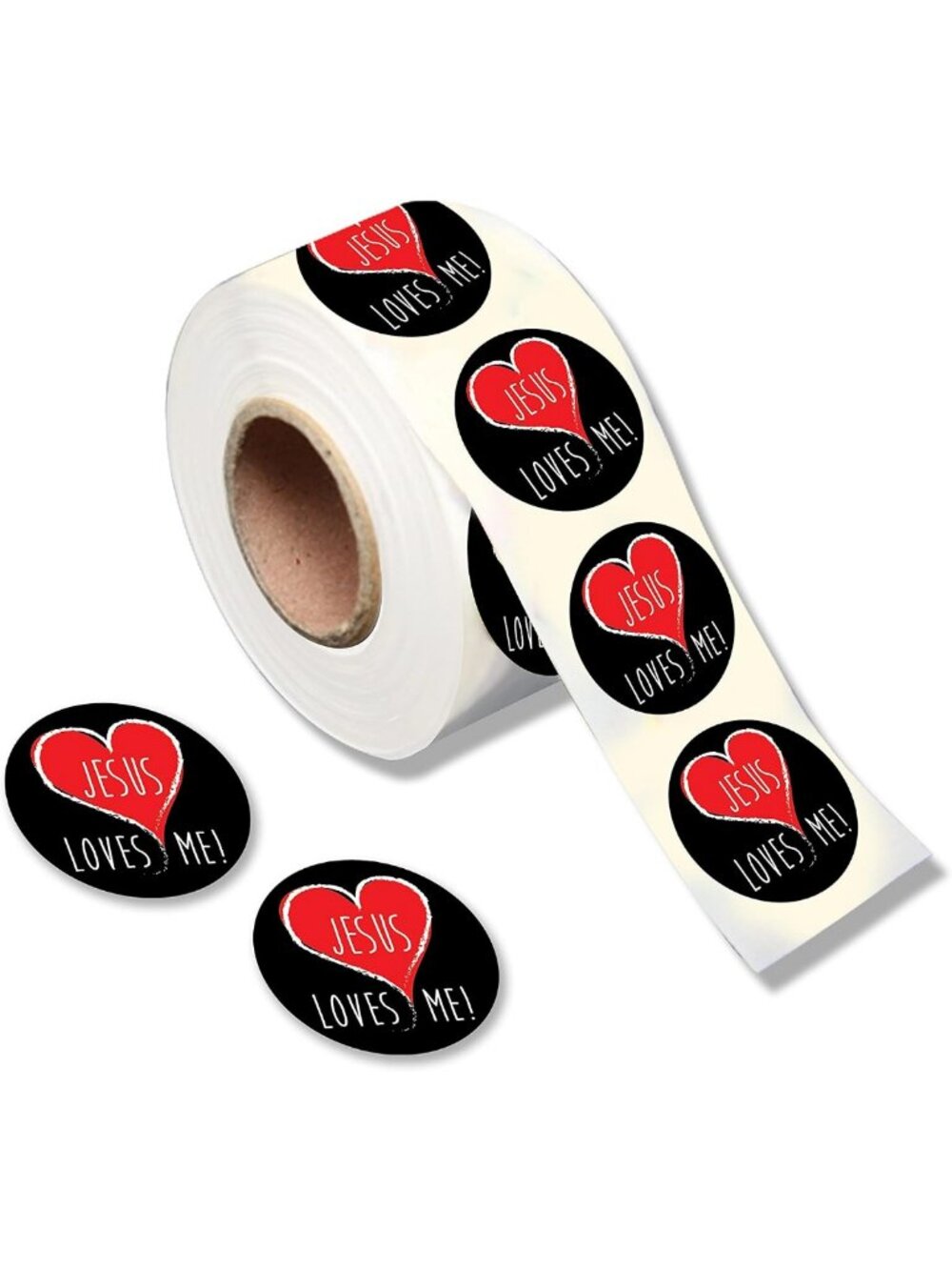 250 Jesus Loves Me Stickers - Bible Journaling, Faith Decor, Scrapbooking